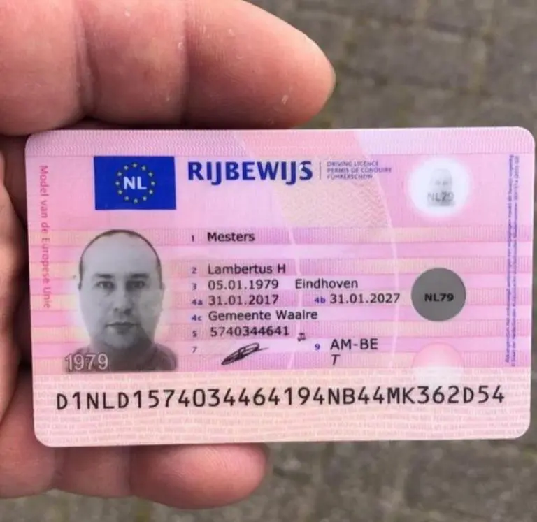 Buy Netherlands Driver's License